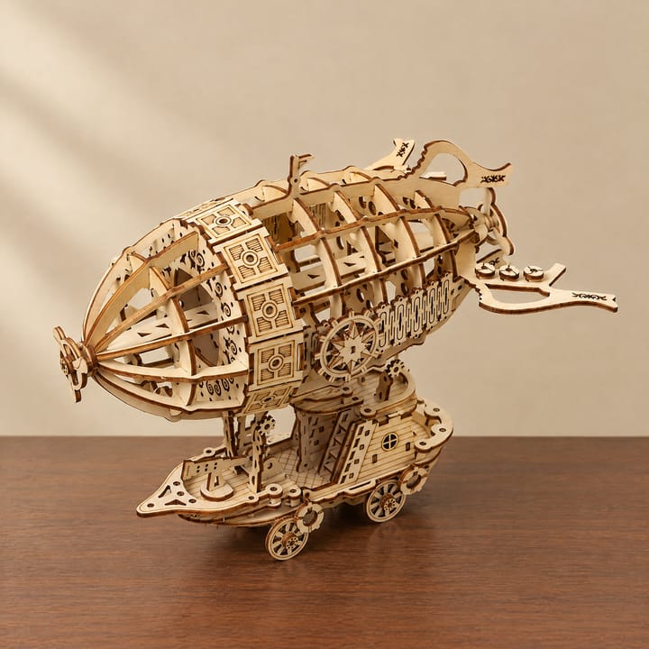 The Skyward Airship Wooden Puzzle