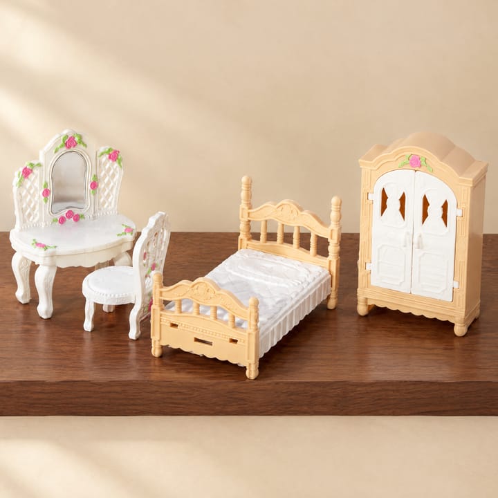 The Miniature Room Set, Brown bedroom