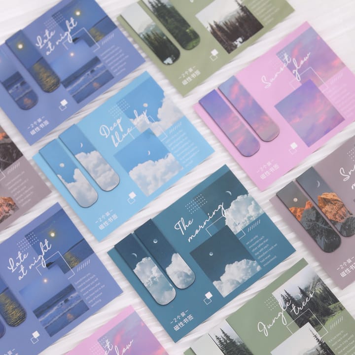The Scenic Page Magnetic Bookmarks