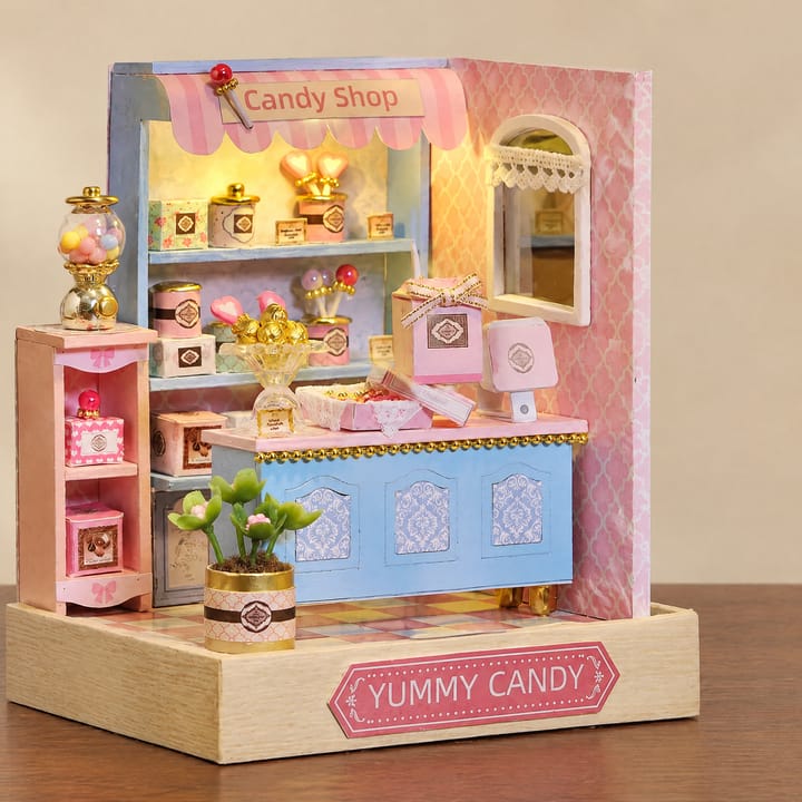 The Glow Room Miniature House Kit