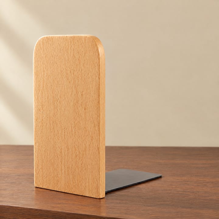 The Wooden Bookend Pair