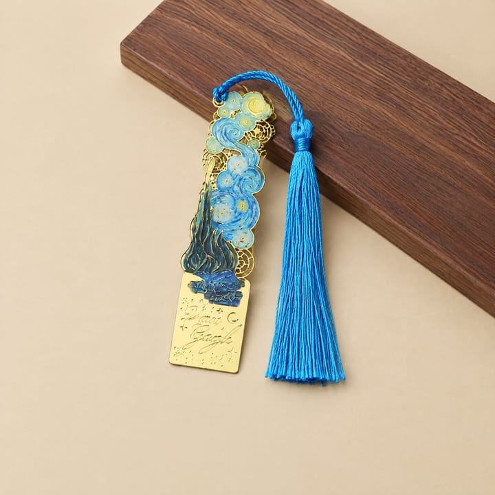 The Painted Bloom Bookmark, Starry Night