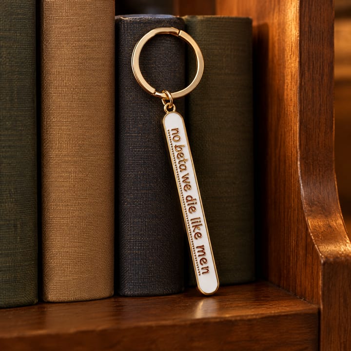 The No Beta Keychain