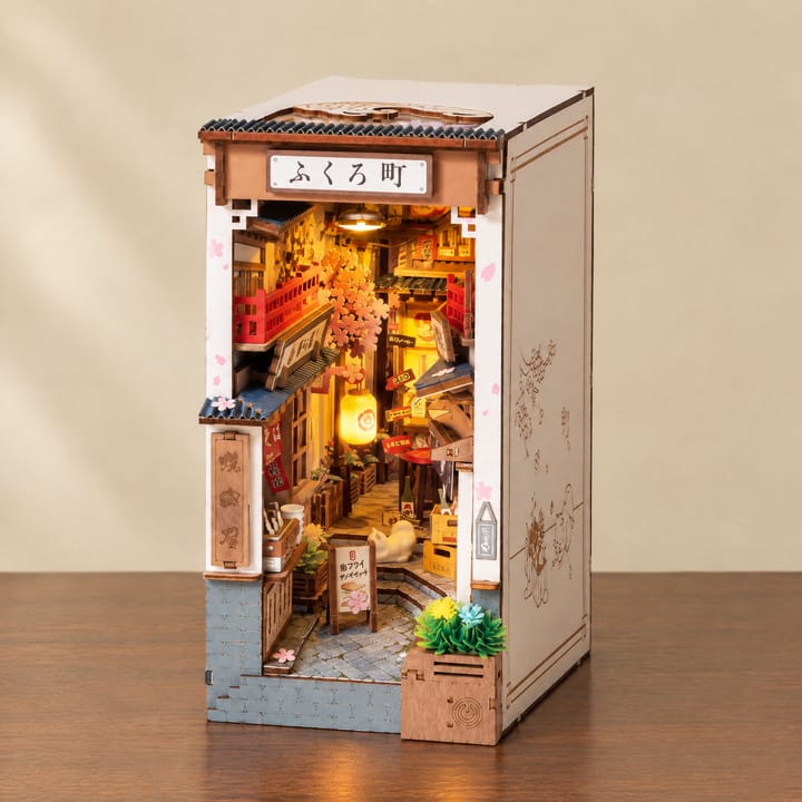 Sakura Wine Alley Book Nook