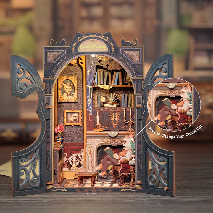 The Cat Scholar Book Nook