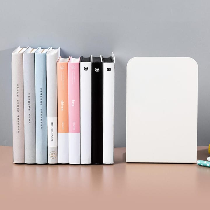 The L-Shaped Metal Bookends