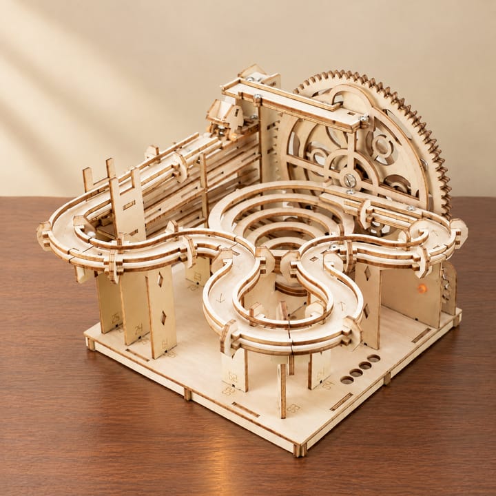 The Cascade Marble Run, Kit with box