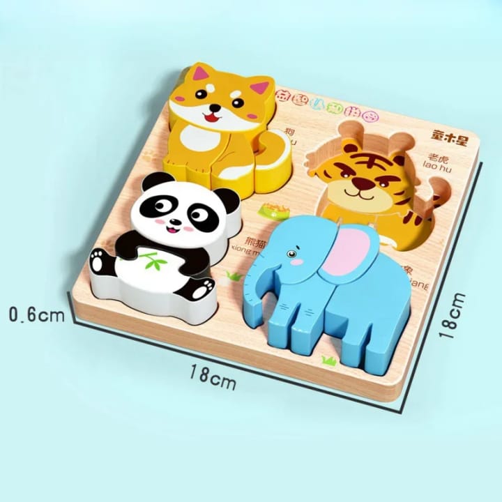 The Chunky Wooden Puzzle Board