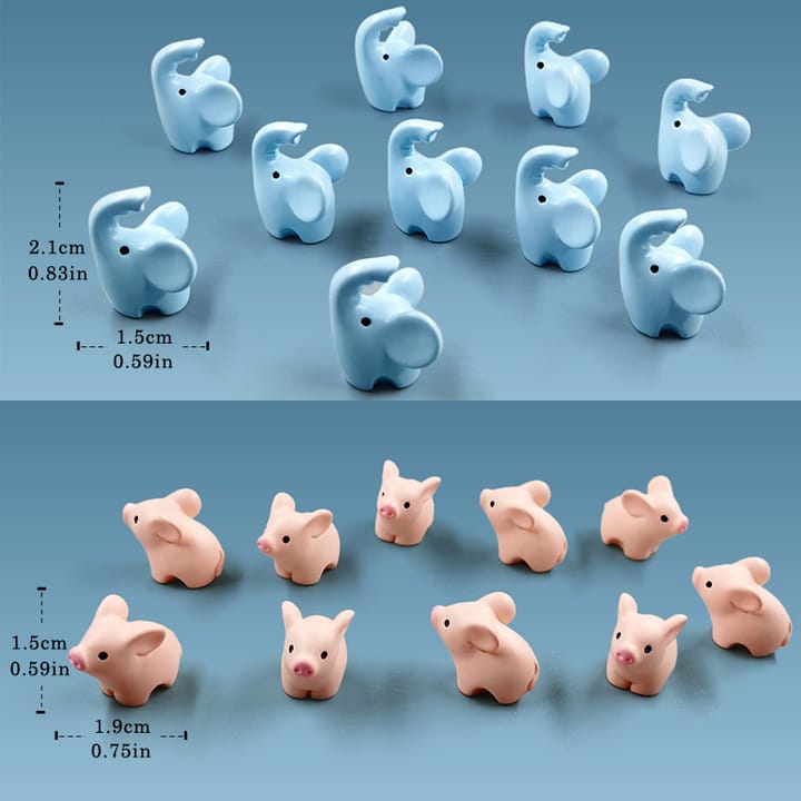 The Fairy Garden Animal Figurine Set